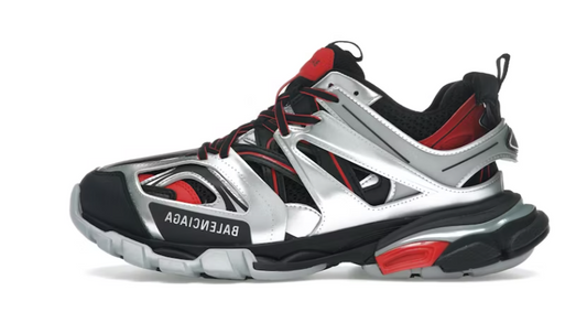 Balenciaga Track Black Red White Silver (USED)