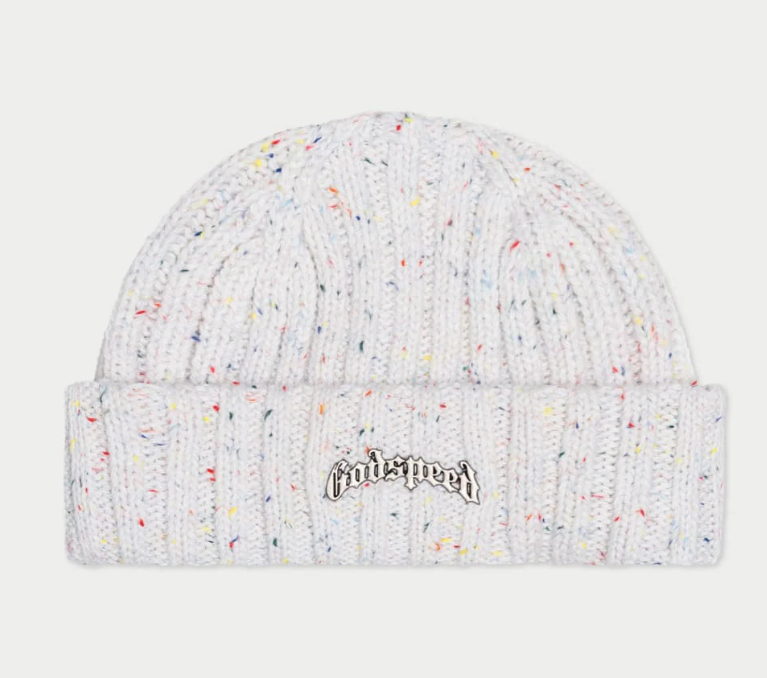 God Speed Og Logo Emblem Beanie Hat (Birthday Cake)