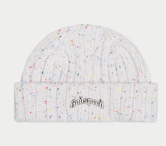 God Speed Og Logo Emblem Beanie Hat (Birthday Cake)