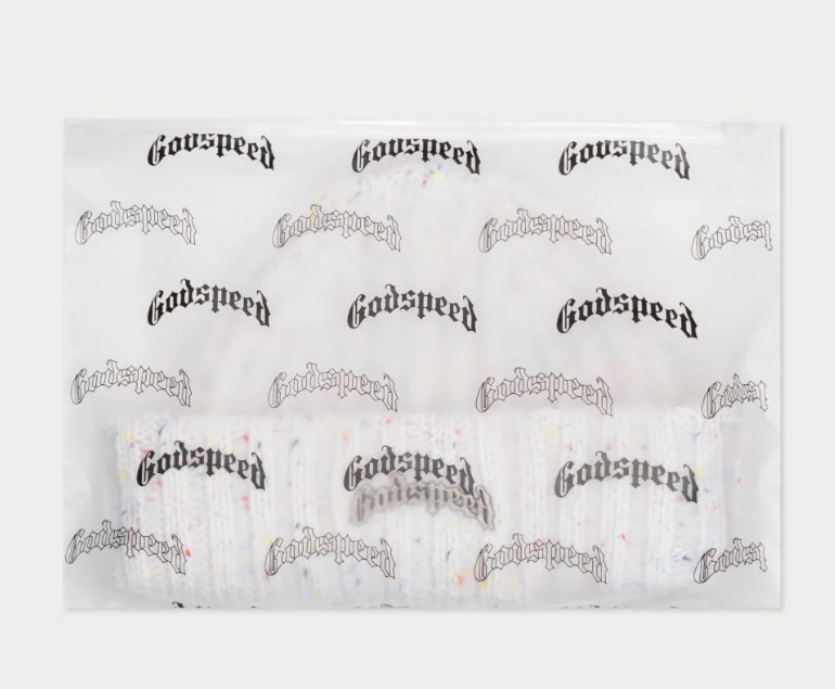 God Speed Og Logo Emblem Beanie Hat (Birthday Cake)