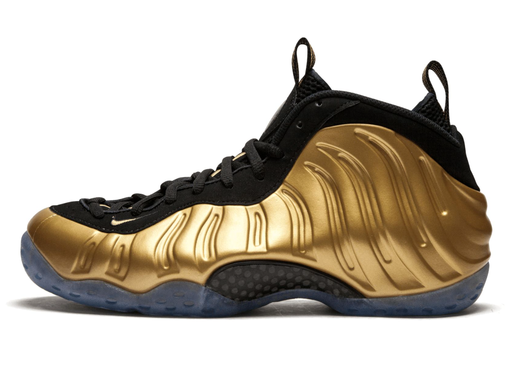 Nike Air Foamposite metallic gold (USED)