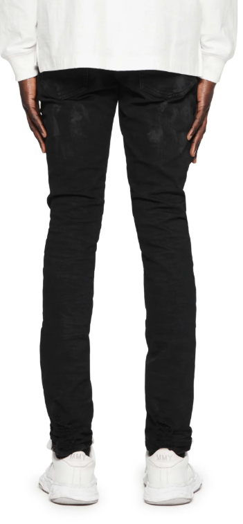 Purple Brand Jeans P001 Black Oil Spill