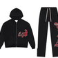Godspeed OG Logo Sweatsuit V3 'Black Red'