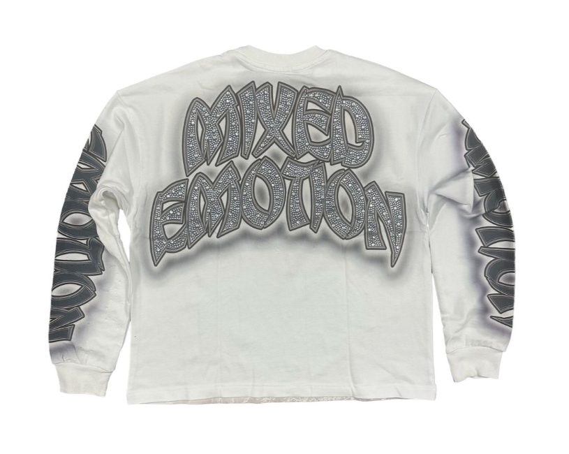 Mixed Emotion White “Resurrection”  long Sleeve