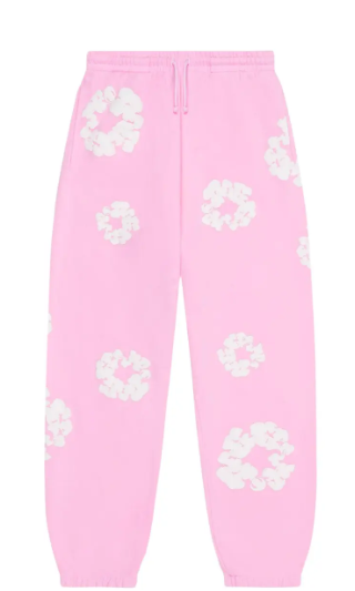 Denim Tears The Cotton Wreath Sweatpants 'Powder Pink'