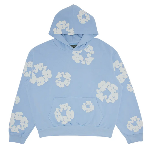 Denim Tears The Cotton Wreath Sweatshirt 'Powder Blue'