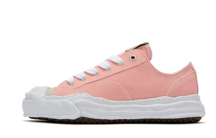 Maison Mihara Yasuhiro Hank OG Sole Canvas Low Pink