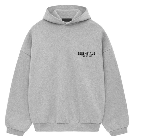 FOG Essentials Fleece Hoodie 'Light Heather Grey'