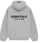 FOG Essentials Fleece Hoodie 'Light Heather Grey'