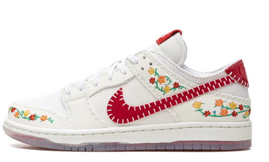 Nike sb dunk low n7 yellow/red