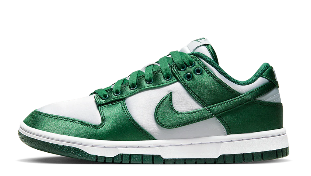 Nike Dunk Low Michigan State  Satin Woman's