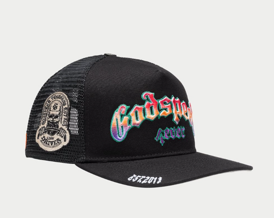 Godspeed Forever Trucker Hat Gradient Hawaiian