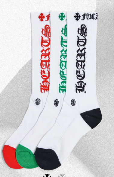 Chrome Hearts CH LOGO SOCKS 1 (PAIR)
