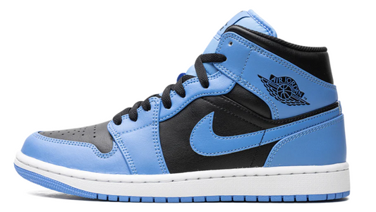 Air Jordan 1 mid university blue (USED)