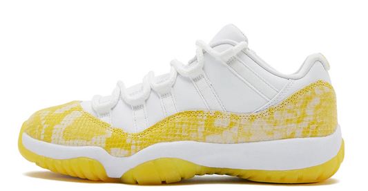 AIR JORDAN 11 LOW WMNS "Yellow Snakeskin"