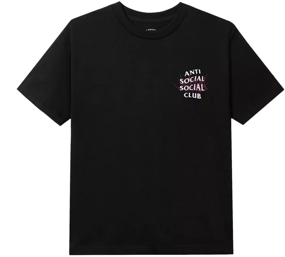 Anti Social Social Club Web of lies tee Black