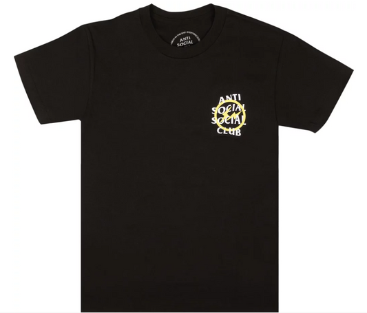 Anti Social Social Club Fragment tee Yellow