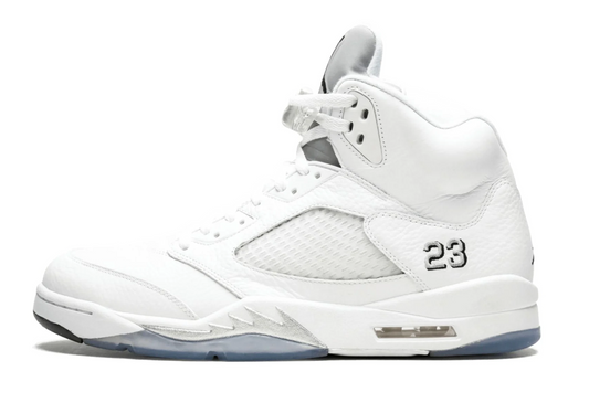 Air Jordan 5 Metallic Silver (USED)