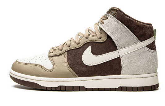 Nike Dunk High Light Chocolate