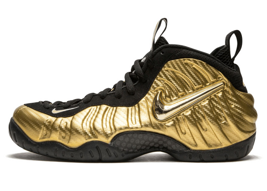 Nike Foamposite Pro  Metallic Gold (USED)