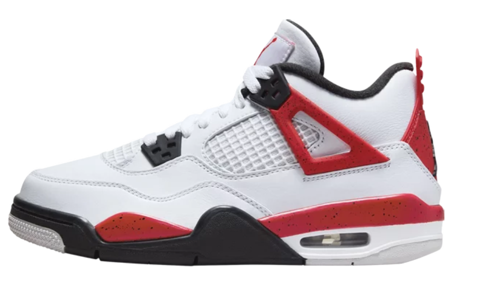 Air Jordan 4 Red Cement (GS) – Viper Soles