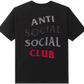 Anti Social Social Club 99 Retro IV Black Tee