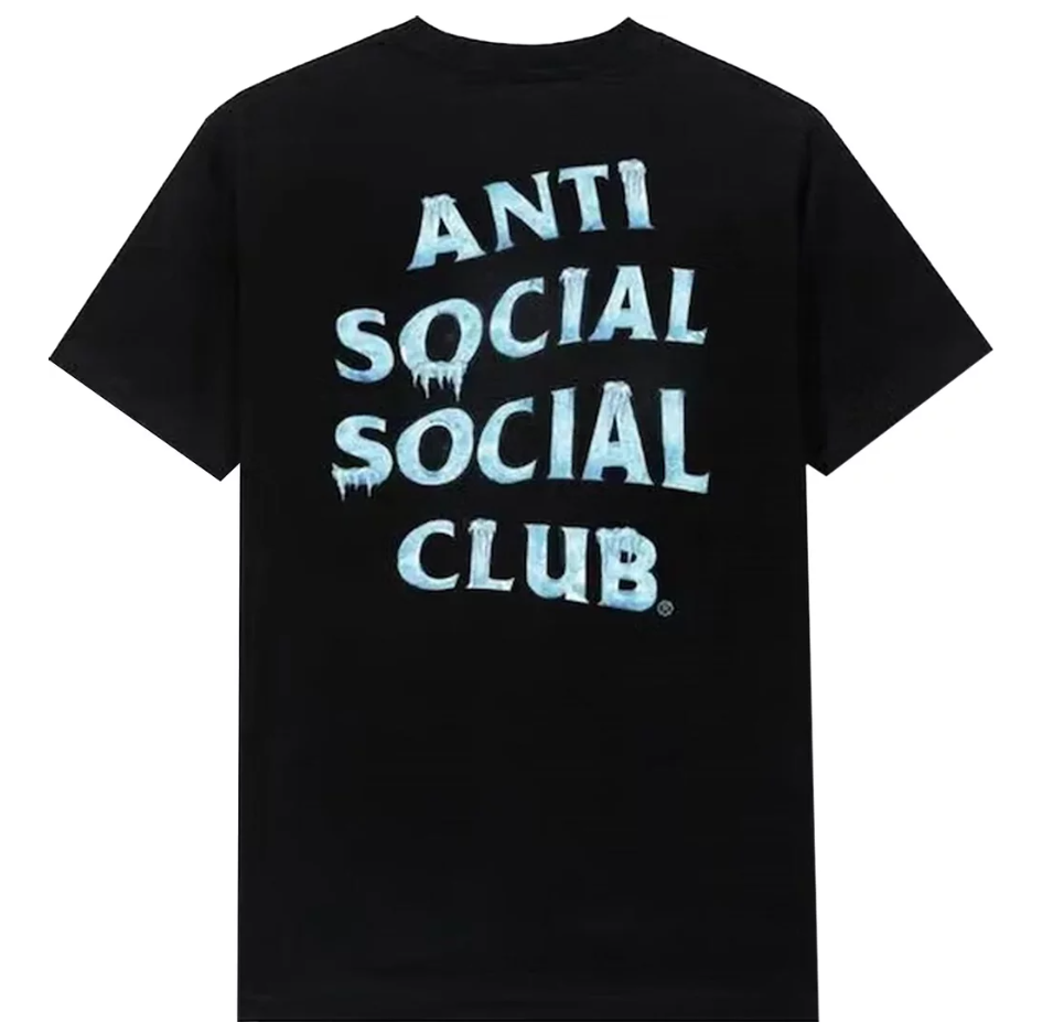 Anti Social Social Club Cold Sweats Tee Black