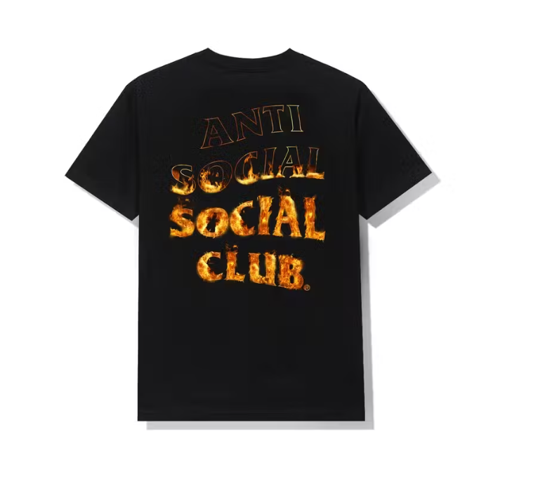 Anti Social Social Club Flame Tee