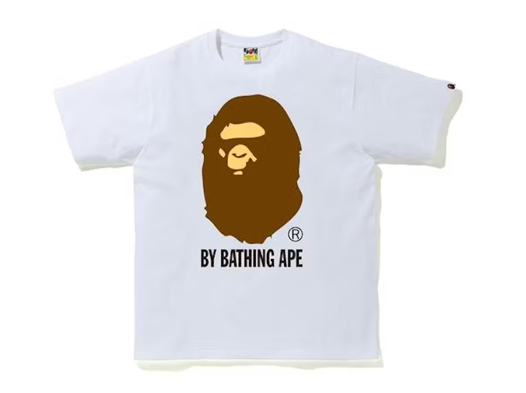 Bape ABC Tee Brown White