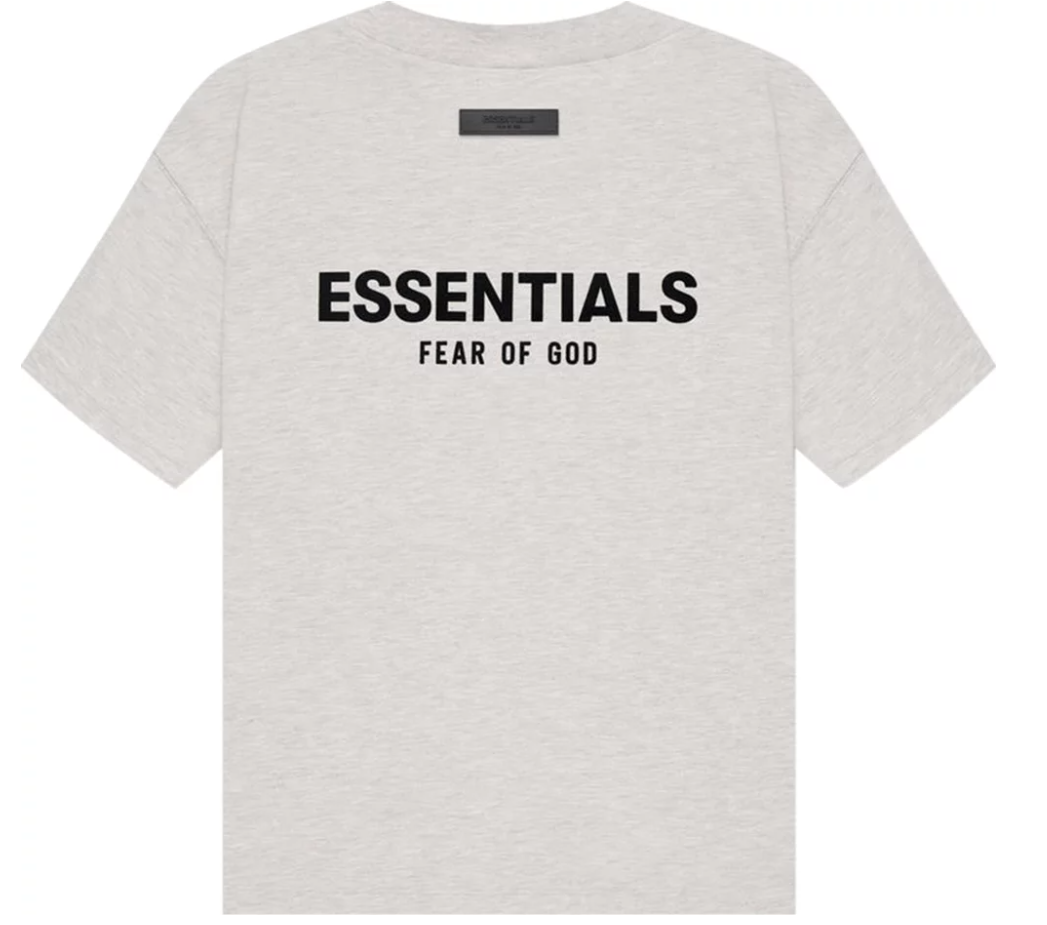 Essentials Fear Of God T-Shirt (Light Oatmeal)