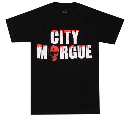 VLONE x City Morgue Drip Tee black