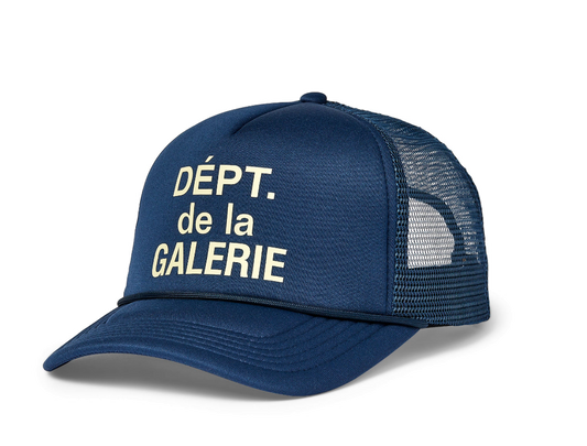 Gallery Dept. French Logo Trucker Hat  Dark Blue
