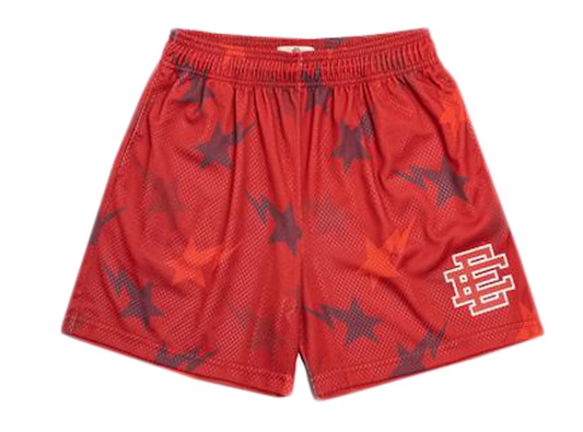 Eric Emanuel x BAPE EE Basic Shorts Red
