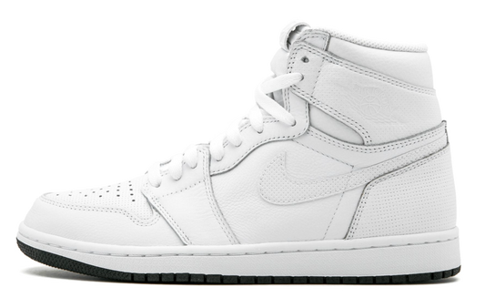 Air Jordan 1 White Perforated