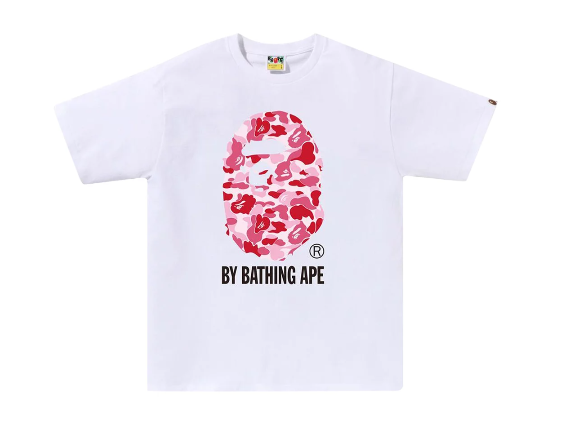 BAPE ABC Camo By Bathing Ape Tee Black/Pink