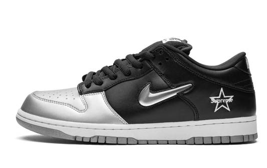 Nike Sb Dunk Low Supreme Silver Jewel Swoosh (USED)