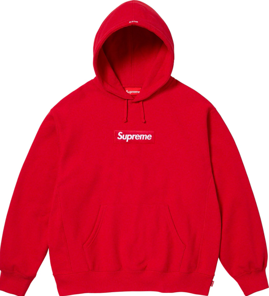 Supreme Box Logo Hoodie Red (FW23)