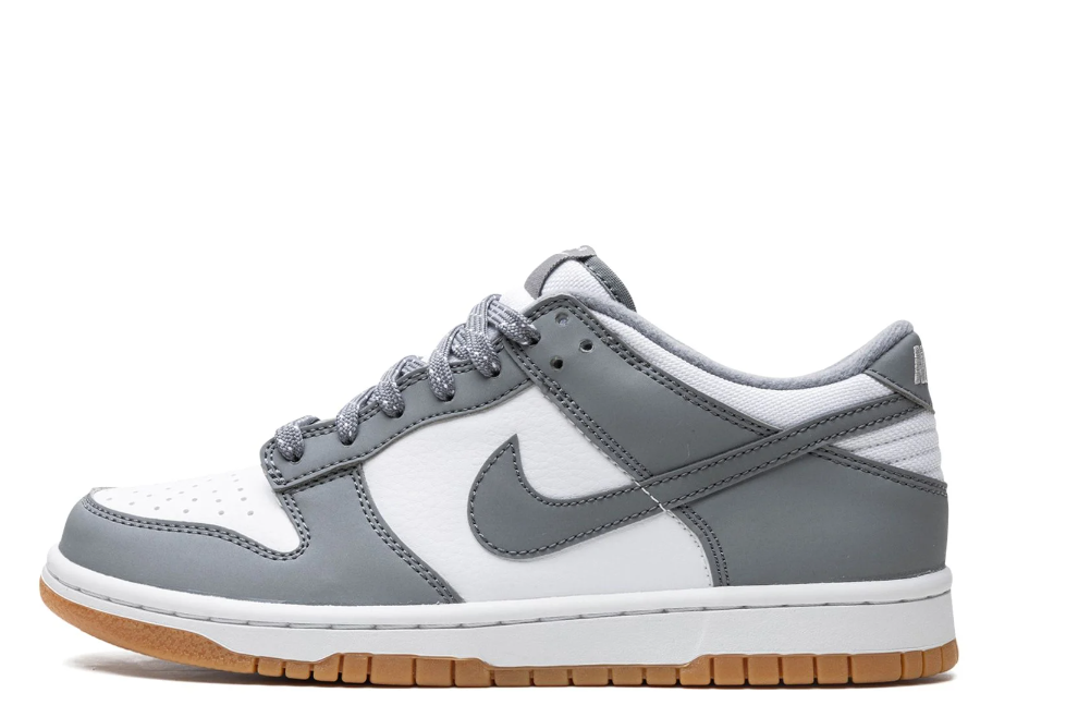 Nike Dunk Low 3m Swoosh Grey (GS)