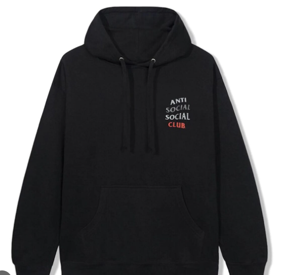 Anti Social Social Club 99 Retro IV Hoodie Black