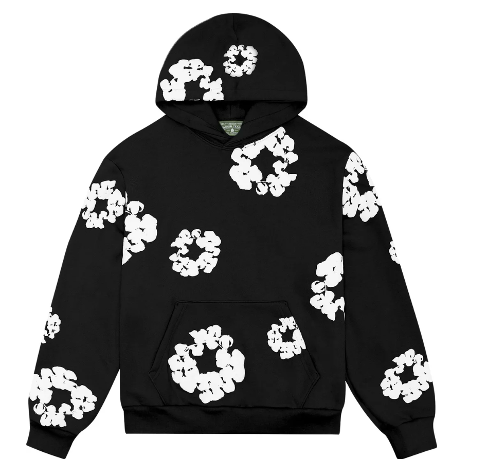 Denim Tears The Cotton Wreath Sweatshirt Black