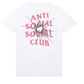 Anti Social Social Club Theories Tee 'White'