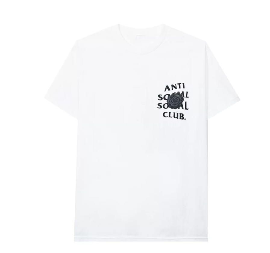 Anti Social Social Club Bat Emoji Tee 'White'