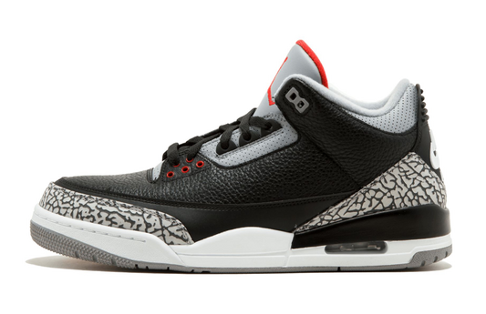 Air Jordan 3 black cement (2024)