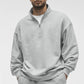 Alo Accolade 1/4 Zip Pullover Grey