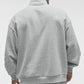 Alo Accolade 1/4 Zip Pullover Grey