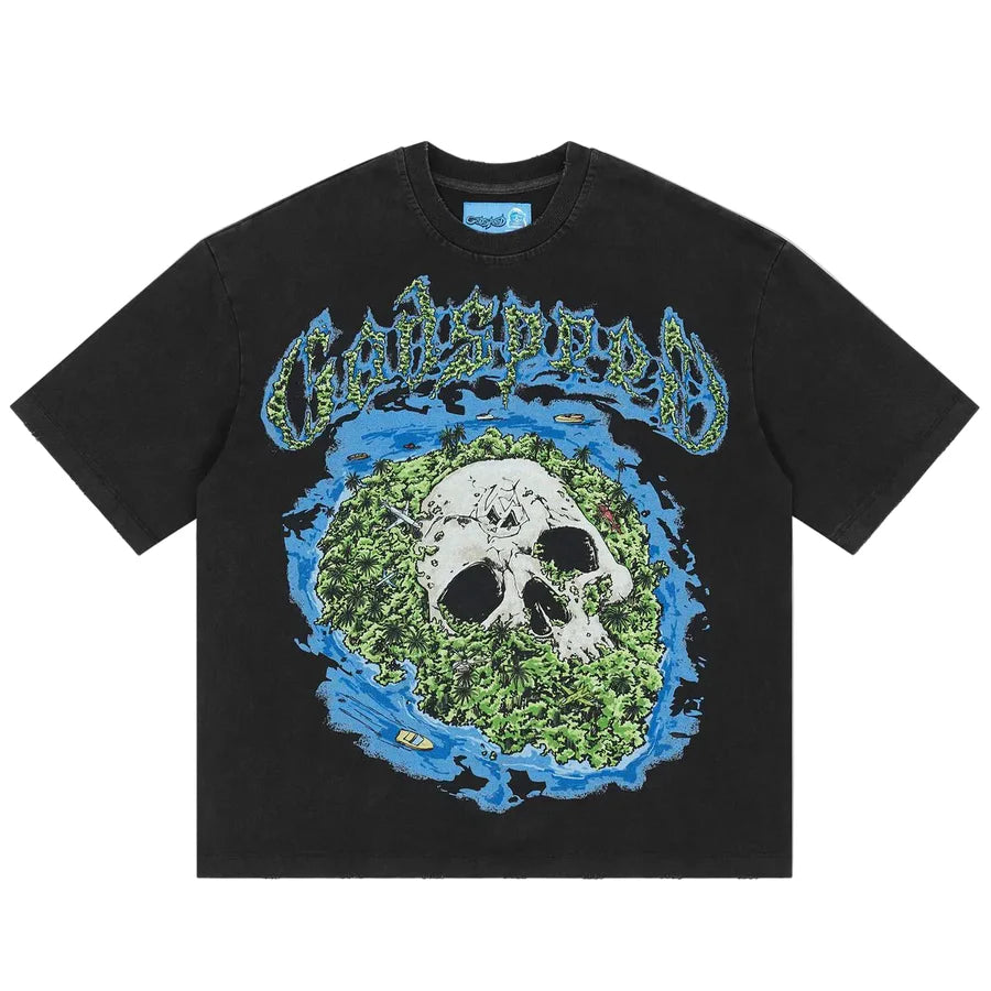God Speed Godspeed Skull Island II Tee “Black”