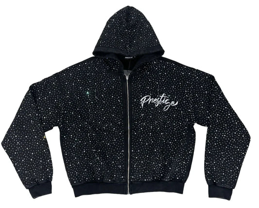 Prestige Diamond Hoodie Black