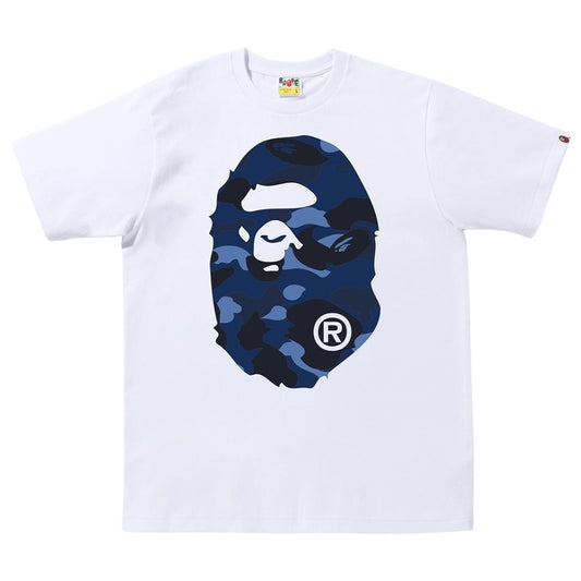 Bape ABC Tee Navy White