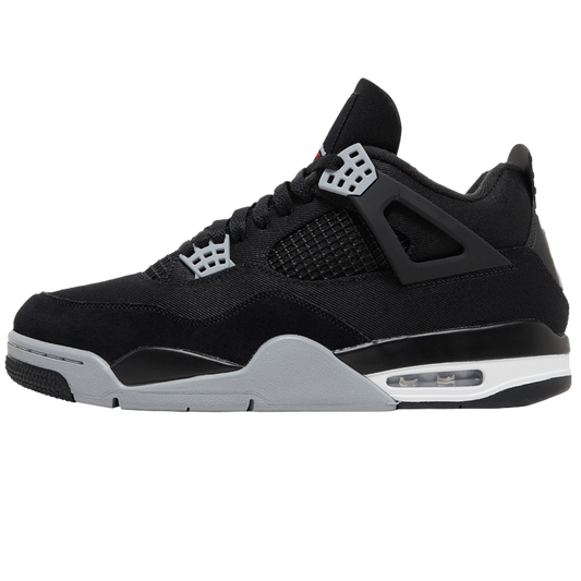 Air Jordan 4 Black Canvas (used)
