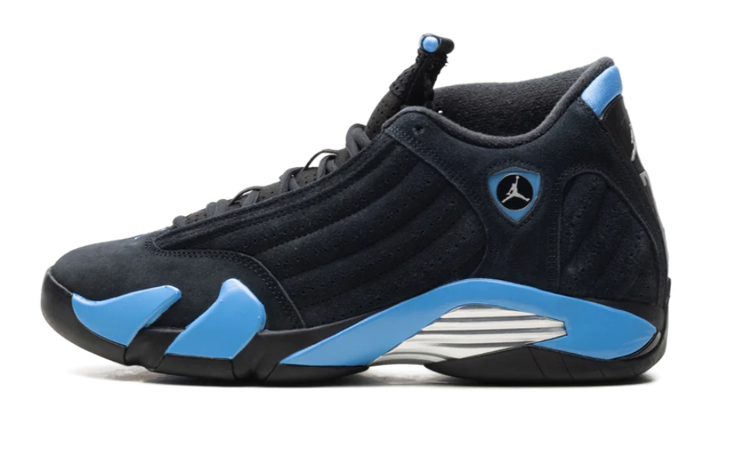 Jordan 14 Black University Blue